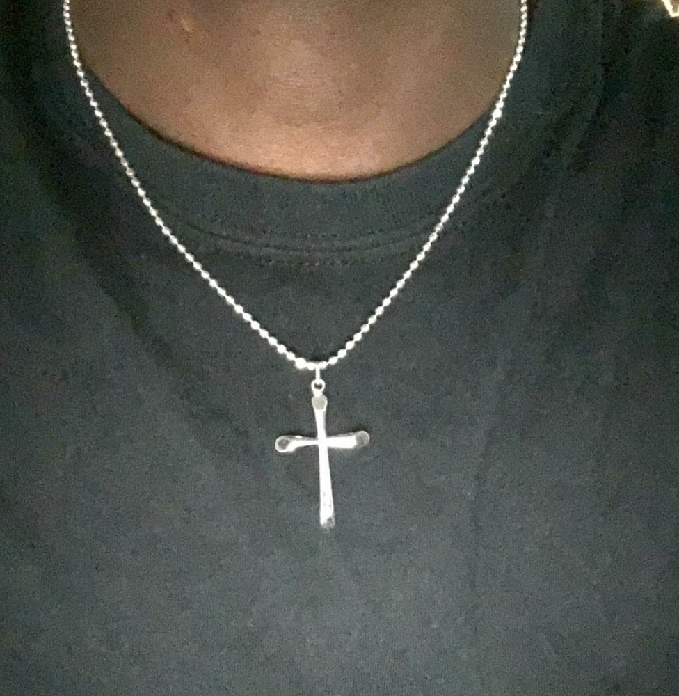 Sterling silver cross